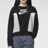 Nike Felpa Girocollo Sportiva Casual da Donna Felpa Nera CZ8599-010