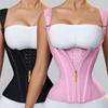 Grenzüberschreitende Latex-Bauchkontrollweste: Sport-Taillenformer mit Reißverschluss & Haken