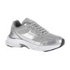 Womens/Ladies Logo Metallic Low Trainers