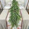 Real Touch Artificial Pine Garland 2M Winter Pine Garland Faux Greenery Garland  Fireplaces