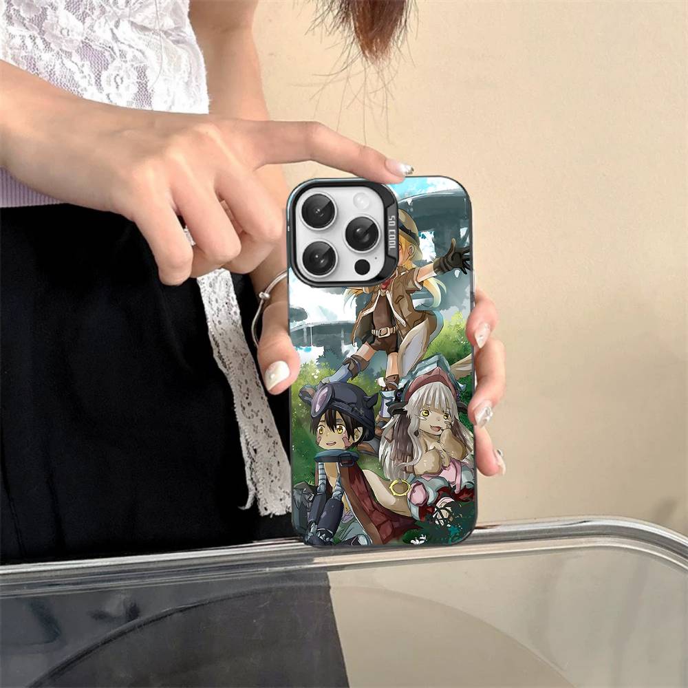 Made in Abyss Anime Phone Case For iPhone 17 16 15 14 13 12 11 Pro MAX Matte Shockproof Back Anti Fall Matte Cover