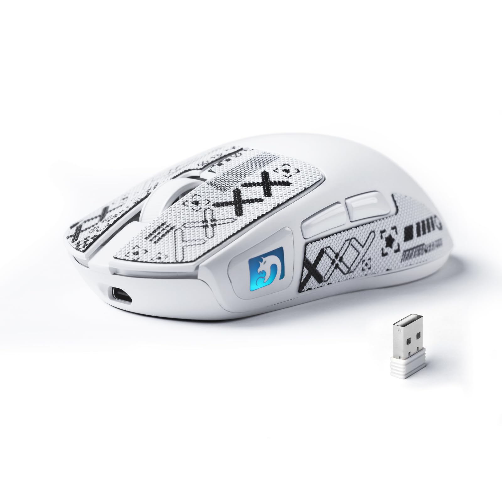 

MAMBASNAKE M4 Gaming Mouse Connection USB Bluetooth Maximum 24000DPI PAW3311 Sensor 1000Hz Polling Rate Both Wired and Wireless Compatible RGB