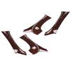 Interior Door Armrest Panel Trim Cover Set Brown Wood Grain Style Fit For Lexus IS F 250 350 2006-2008 2009 2010 2011 2012 2013