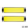 2pcs White Cob 108 SMD Led 12v 24v Panel Dome Lamp Auto Car Interior Reading Plate Light Roof Ceiling Interior Wired Lamp