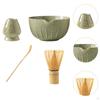 4-teiliges Matcha-Set Schale mit Ausguss Tee