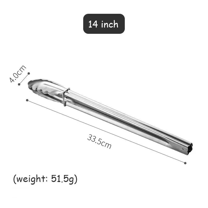 Useful Silver Food-Clips Baking Tool Stainless Steel Food Clips BBQ Bread-Clips Steak Clips  Tool Food Essentials Kitchen Tools