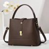 Bag Women's New Handbag Korean Version Texture Shoulder Oblique Span Bag Women's Bucket Bag Bags