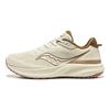 Saucony Puff 2 Everyday Comfort Walking Fabric Shock Absorption Durable Low-Top Casual Running Shoes Unisex sneaker Beige S28220-1