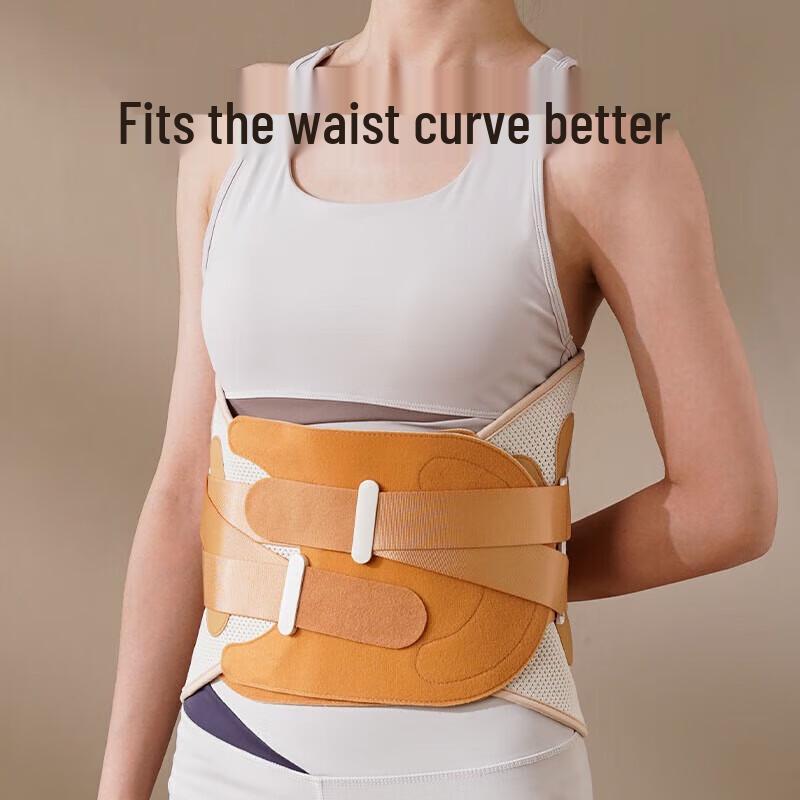 Hezheng Lightweight Breathable Waist Support Belt CN Plug (adapter Included)