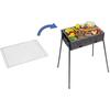 Captain Stag Ug 2044 [Barbecue Stove Grill  Bonfire Net  Barbecue Net  3 Way Grill  450  Ami  450 X 300mm]