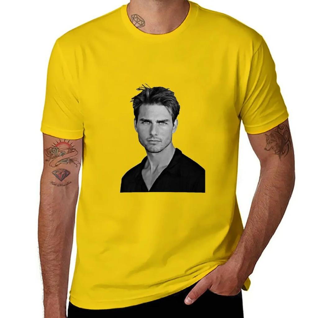 Tom Cruise T-Shirt blanks plus sizes vintage plain t shirts