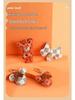 Women's High-End Cheetah CS10/CS9 Car Key Case - Classic Old Flower Design