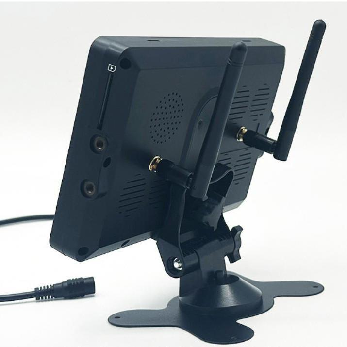 7-inch HD Solar Wireless Magnetic Reversing Camera for RVs and Trucks