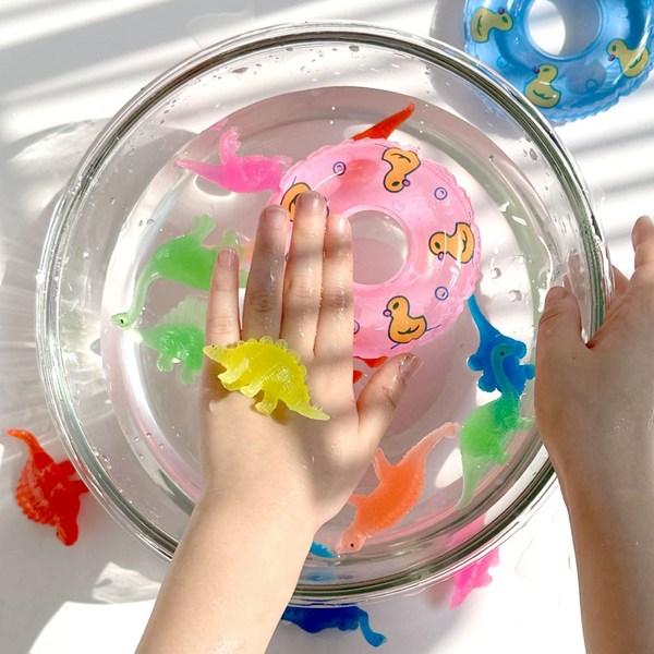 Villan Infant Bath Play Water Play Dinosaur Toy 18-piece Mix Set Korean Childrens Toys