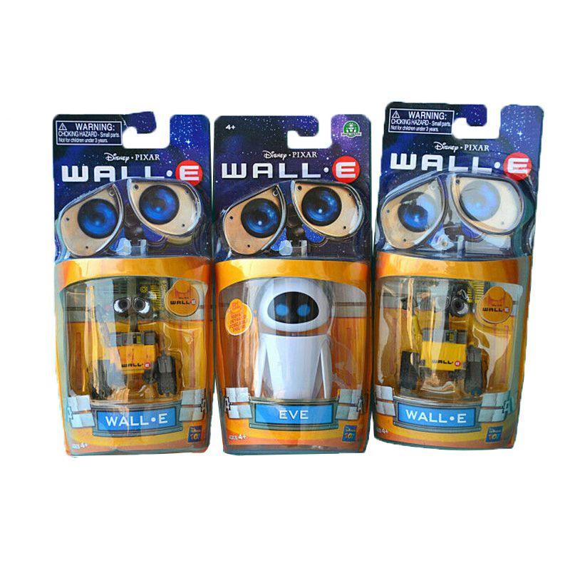 Adorable Wall-e Eve Mini Robot Action Figures Kids Gift Toy For Collectors