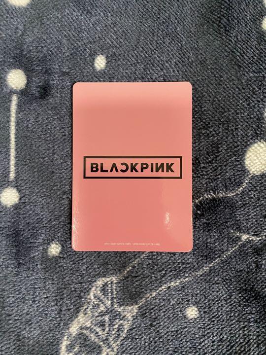 [USED] BLACKPINK JISOO trading card