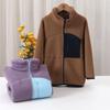 Children's Fall Winter Jacket Fleece Thick Teenage Boys Girls Outerwear Warm Windproof Soft Cozy Fur Coats for Kids 4-18 Years
