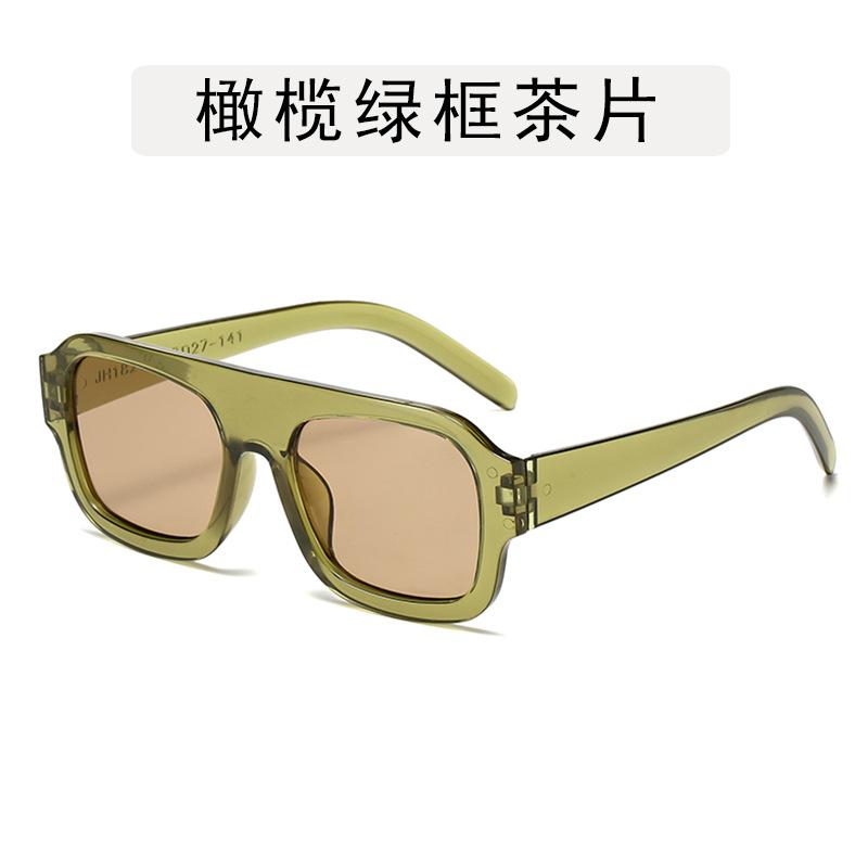 European American Style Sunglasses Women Square Shape Big Size Sun Glasses Women Fishing Driving Men Sun Glass