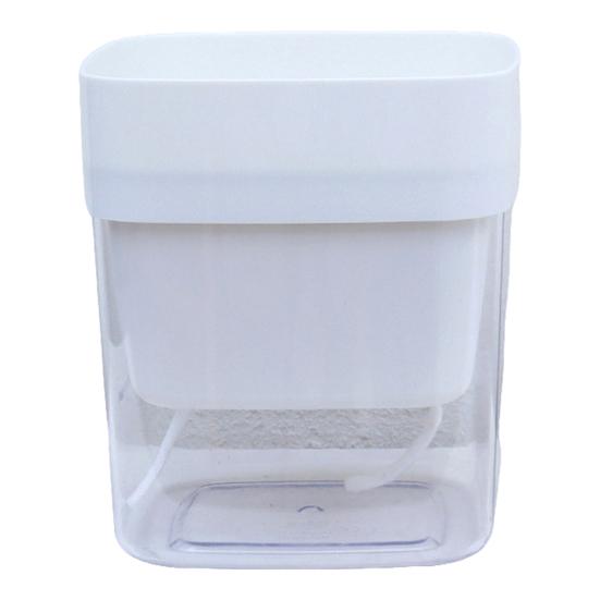 Savaime laistantis gėlių vazonas su medvilnės virvele, matomu vandens lygio langeliu, apatinio laistymo vazonas, automatinio laistymo vazonas