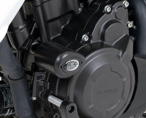 R&G Aero Crash Protector Frame Sliders for 800 Super Veloce (20-) Black, Left and Right Set (RG-CP0505BL)