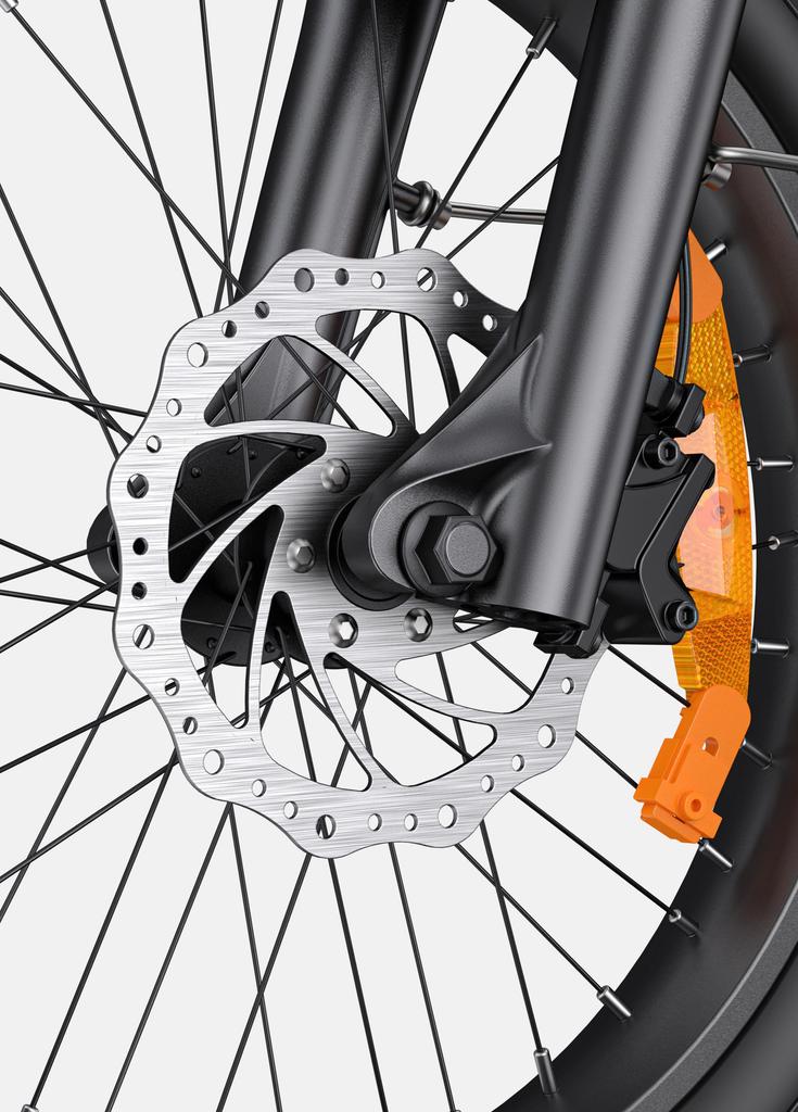 ENGWE L20 3.0 Pro – 100Nm Mid-Drive Motor, 48V15Ah Samsung Battery, 160km Range, 20x3.0 Tires, 7 Speed, Hydraulic Brakes