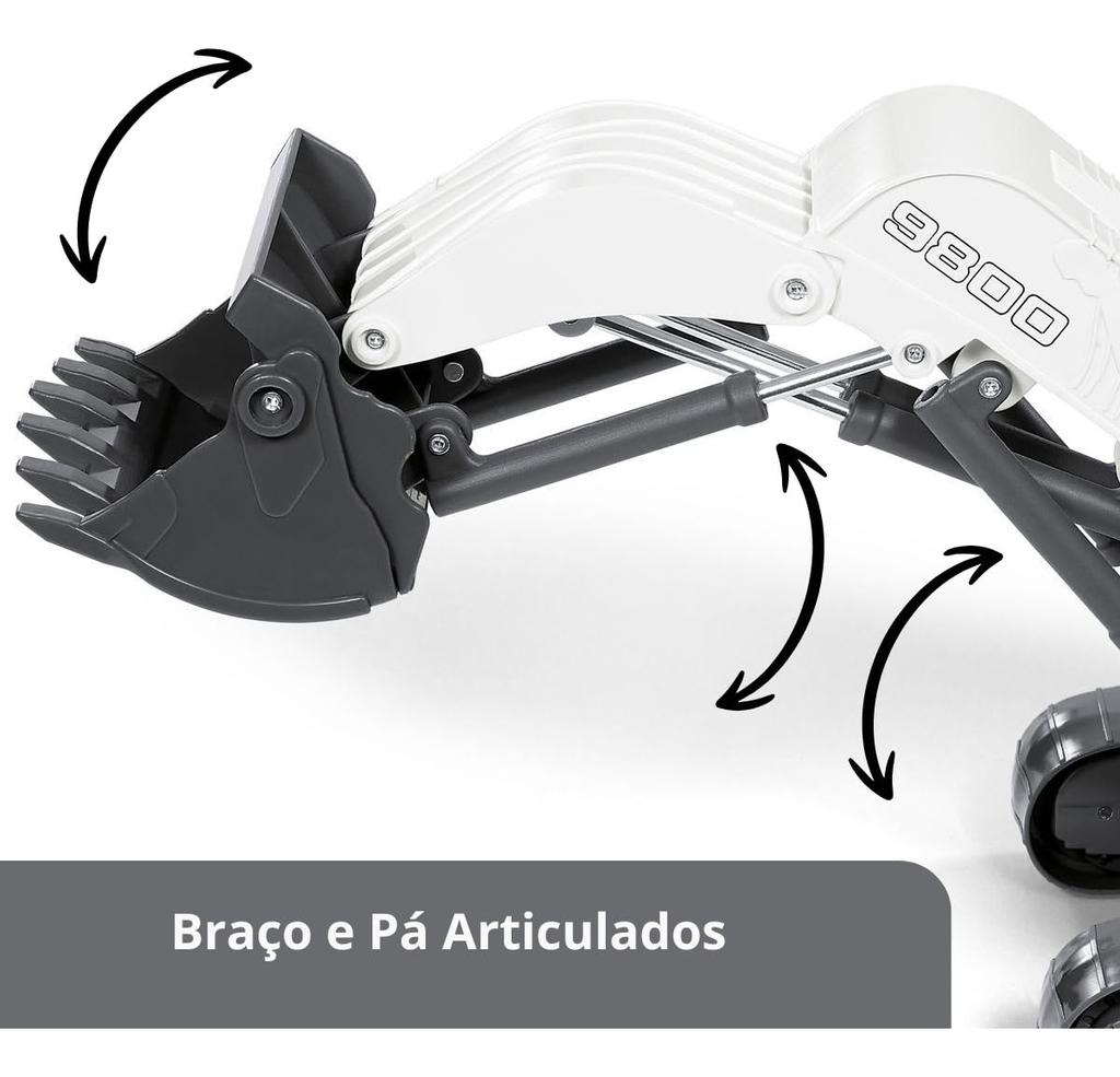 Siku - 0 - Mașină Minieră Liebherr Alb, Negru, etc.. 1798