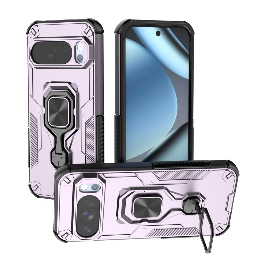 Camera Lens Protector Armor Magnetic Ring Case For Google Pixel 10 Pro Pixel10 10Pro 5G Bracket Stand Holder Cover