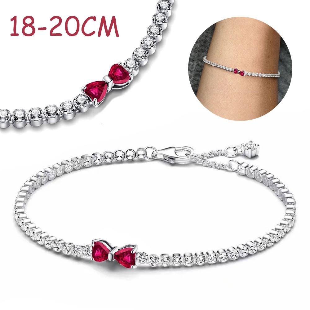 Christmas Bow Jewelry Set Copper Fashion Earring Necklace Ring Bracelet Tie Set Original Women Fine Festival Gift