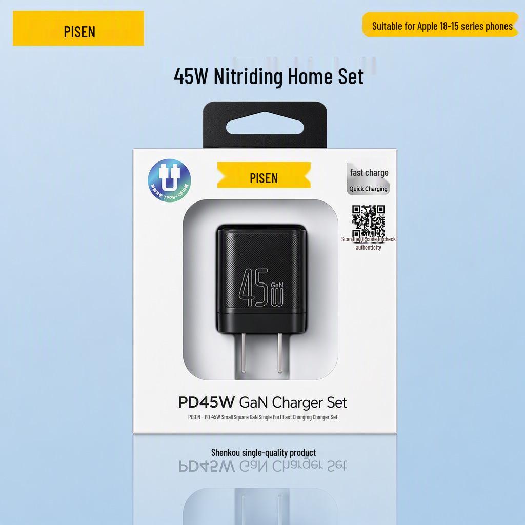 PISEN PD30W Fast Charger for Apple iPhone 14 & iPad