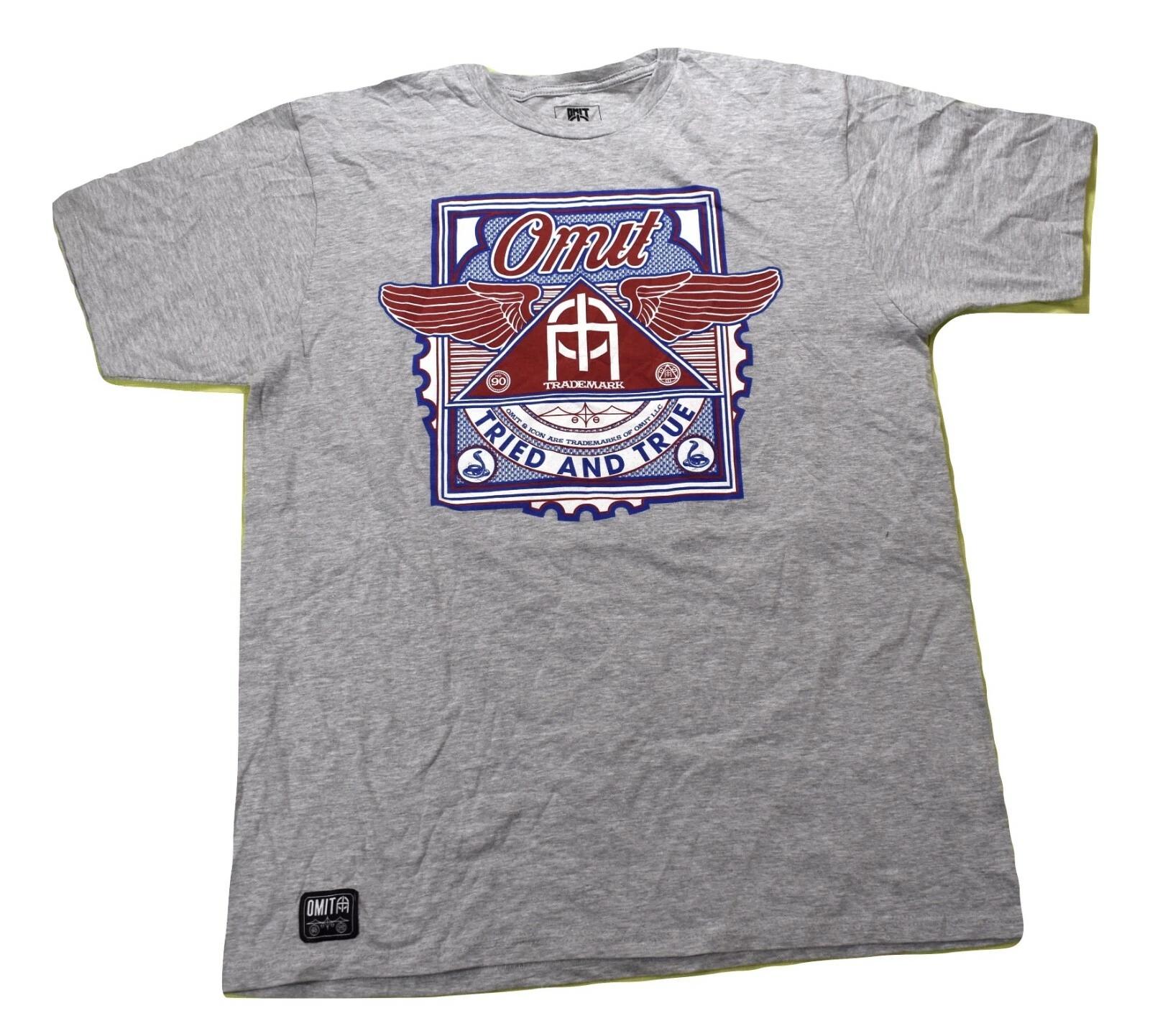 Omit Mens Wingman Icon Tee Shirt New L 4XL