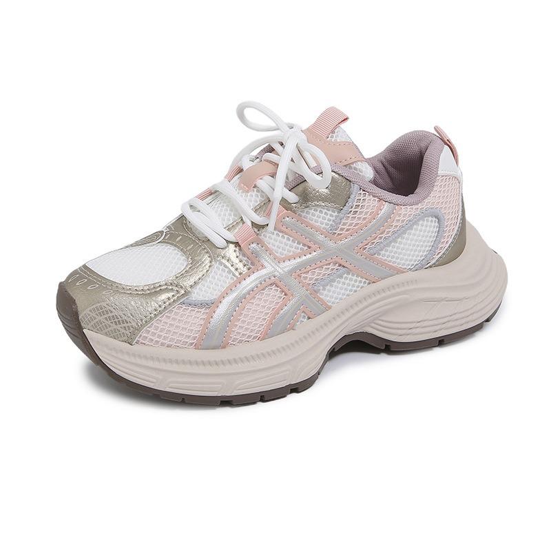 Summer New Breathable Dad Shoes Female Student Casual Shoes Female Platform Running Women's Shoes 8