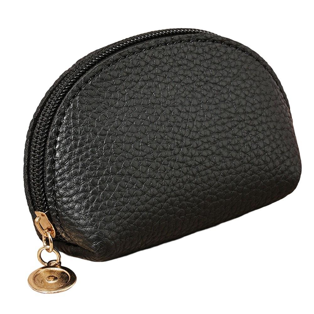Portable Card Storage Pouch PU Leather Women's Wallet Casual Coin Storage Bag  Women Men