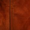 60s 70s Vintage TALON Zip Suede Leather Jacket 18 Orange Series Women Used