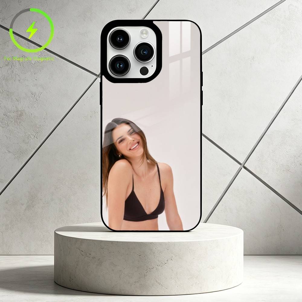 K-Kendall Jenner Phone Case For iPhone 17,16,15,14,13,12,Plus,Pro,Max For Magnetic Wireless Charge iPhone16PROMAX