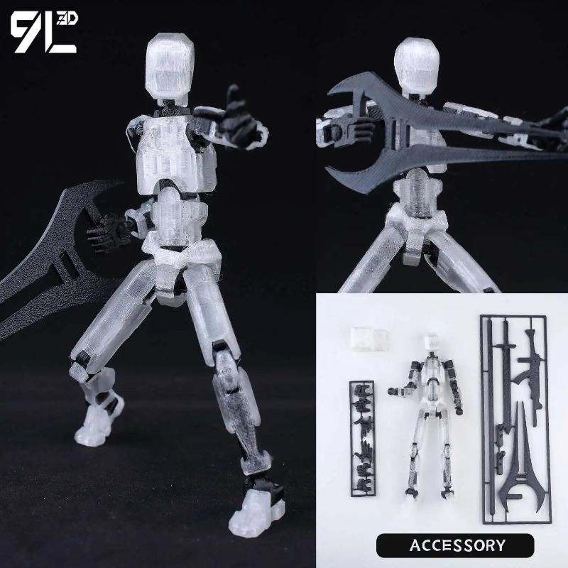 

Lucky13 New Anime Style Dummy13 T13 Joints Articulated Doll with Multi-Position Display Stand for Collectors