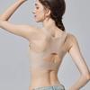 2 In 1 Posture Corrector Bra Shockproof Adjustable Front Closure Bra Full Cup Breathable Anti-Sagging Brassiere Daily Wear