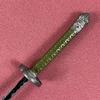 8.6inch Mini Anime Elden Katana Moon Blade Ninja Knife Metal Sword Steel Real Size Japanese Katana  Original Samurai Sabre Toy