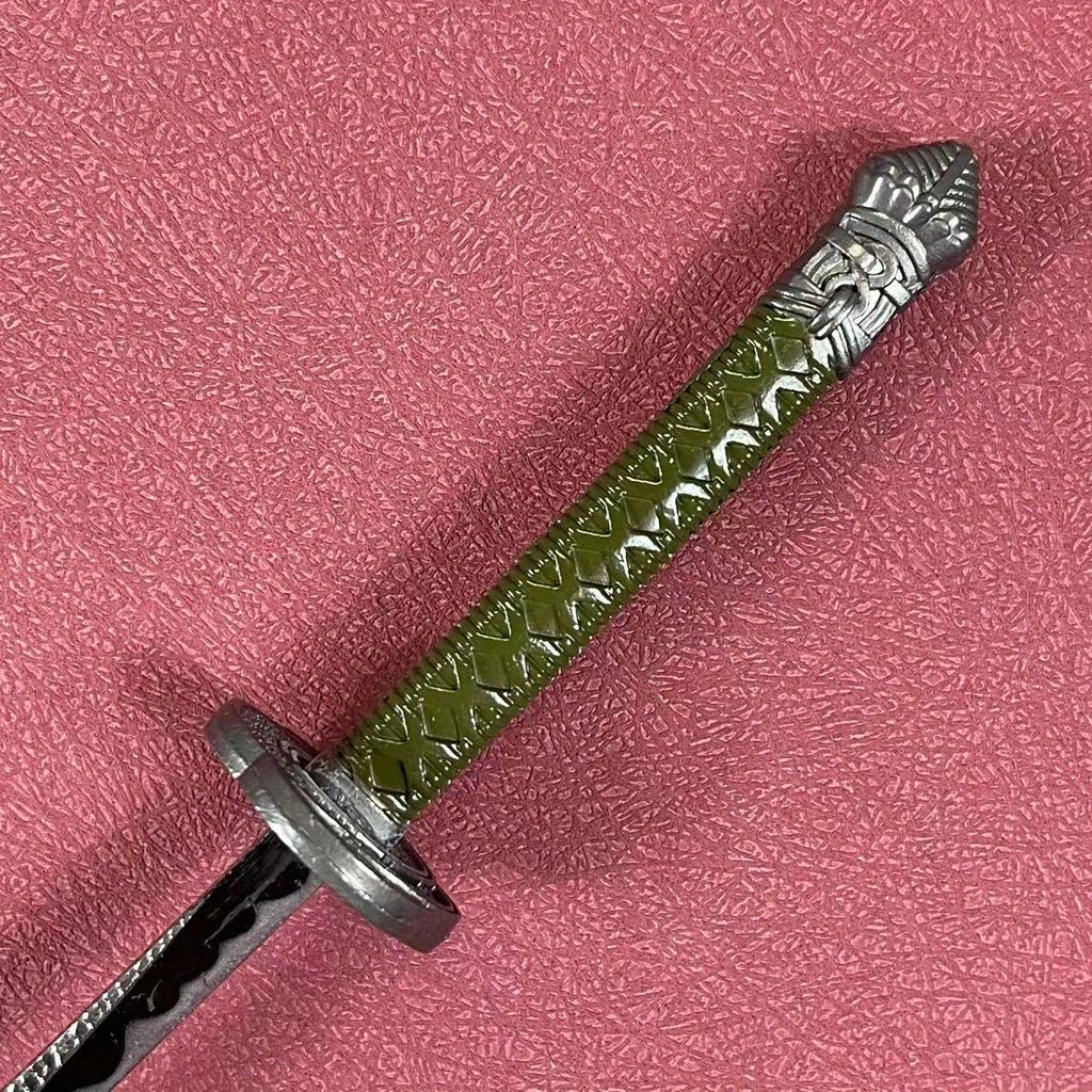 8.6inch Mini Anime Elden Katana Moon Blade Ninja Knife Metal Sword Steel Real Size Japanese Katana  Original Samurai Sabre Toy