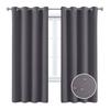 Color Waterproof Solid Sun Blocking Curtain With Nordic Style For Balcony Areas