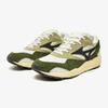 Mizuno Contender Size 2E Sneakers, White/Khaki/Beige, 26.0 cm,
