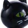 Black Eco Friendly Ornament Solar Toy Doll Dancing Cat Figure Shaking Head Cat Bobble Head Doll