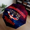 Neon Lights Minnesota Umbrella 8-Frame for Travel, Camping, Casual Lightweight Portable Umbrella, Essential for Every Family Holidays Gift