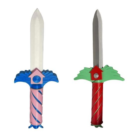 

1/2 шт. Пластиковый карманный резак с секретным отделением Сверхпрочный Корейская традиционная игра Киноперсонаж Ролевая игра Мини-резак Реквизит