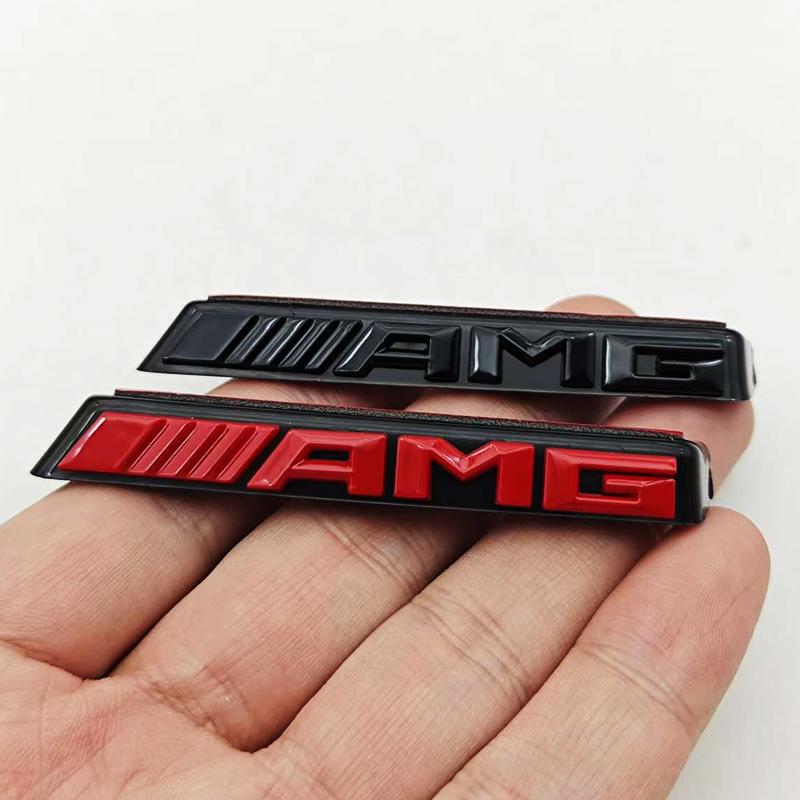 1ks 3D ABS Přední mřížka kapoty emblém nálepka odznak dekál styling pro Mercedes Benz AMG Auto doplňky