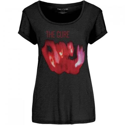 Camiseta The Cure para mulheres/senhoras pornográficas