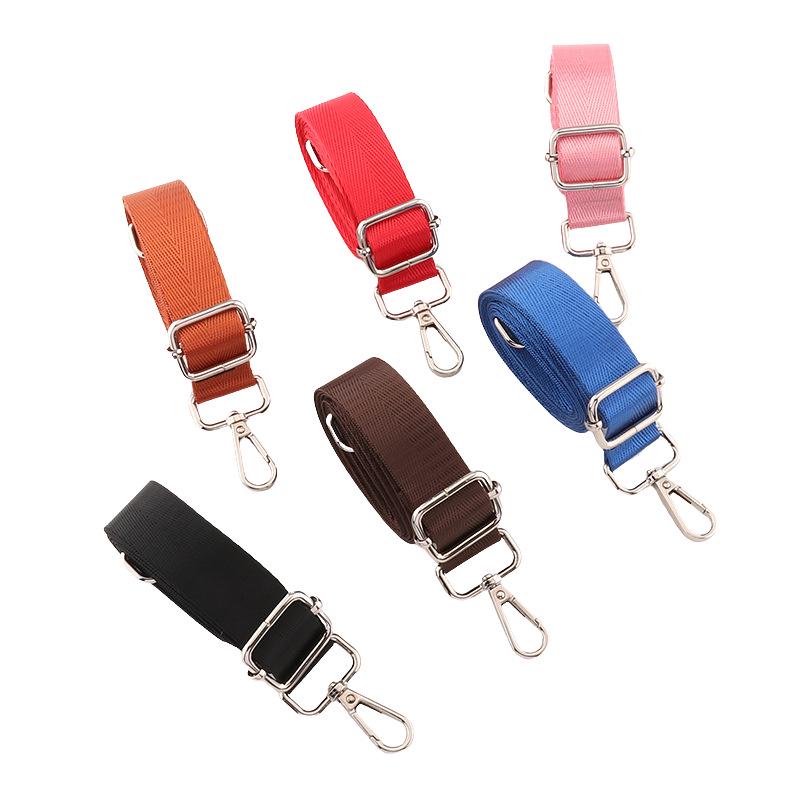 Adjustable Nylon Crossbody Strap for Bags - Unisex Single Shoulder Strap