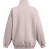 Under Armour Icon Fleece Oversized Mock Crew Sweatshirt Women sweatshirt Tetra-Gray 1386500-015