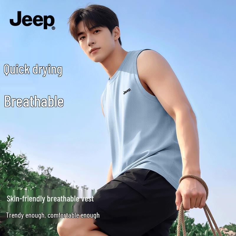 

JEEP Men s Quick-Dry Mesh Tank Top XL