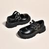 Children Performance Shoes Girls Leather Shoes for Party Wedding Glossy Matte Fashion Kids Princess Loafers 2025 Spring Autumn