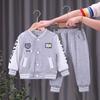 Boys Girls Baseball Clothing Sets Kids Casual Sports Outfits Coat Pant 2Pcs Spring Autumn New Thin Baby Tracksuit Suit